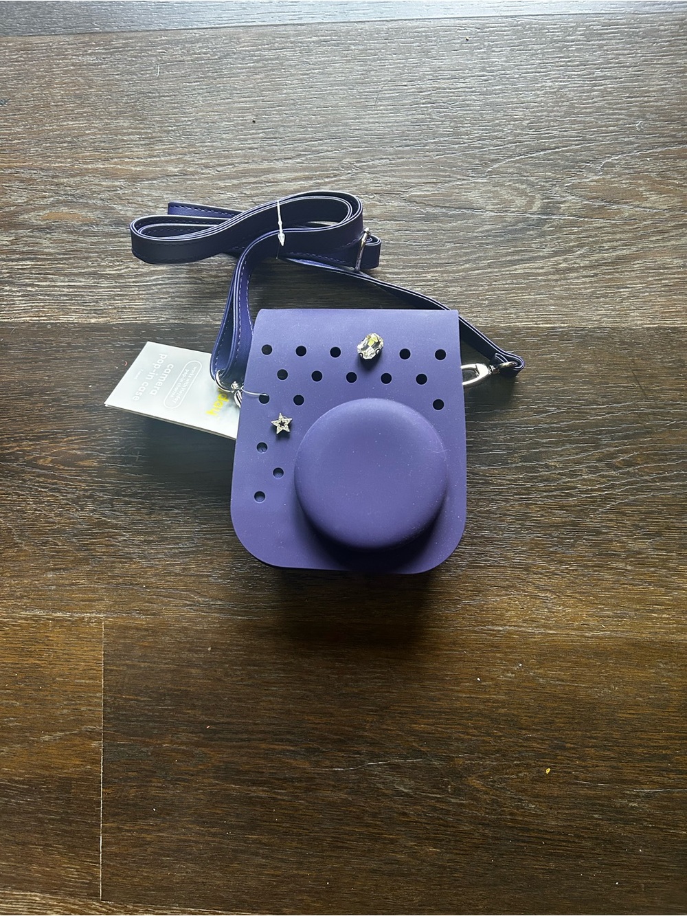 heyday Purple Camera Crossbody Case